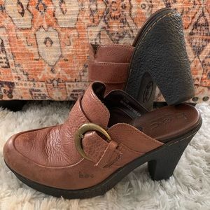 b.o.c. Leather mules